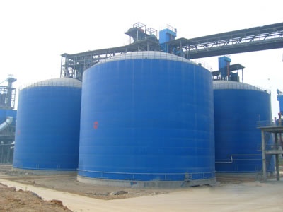 东澳镇水泥钢板库改造