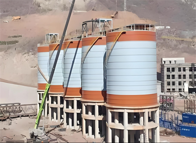 东澳镇高架钢板仓